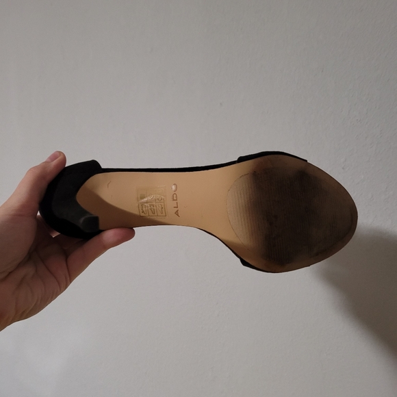 ALDO Rhinestone Thick Strap Size 9 - Picture 6 of 7